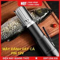 Máy đánh vảy cá cầm tay chạy bằng pin công xuất lớn chống nước an toàn tiện lợi khi sử dụng dễ dàng vệ sinh