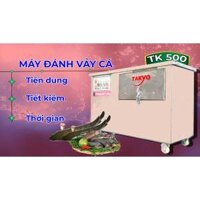 Máy đánh vảy cá công suất lớn Takyo TK 500