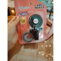 Máy dập chữ Label Maker kèm 2 cuộn phim