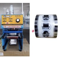 Máy dập cốc ép ly ET-D7 + cuộn màng 2500 cốc