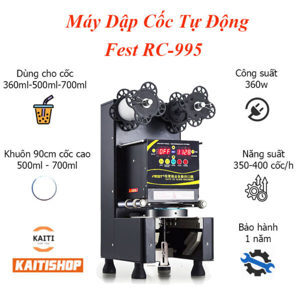 Máy dập cốc tự động FEST RC995S