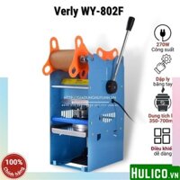 Máy dập ép miệng cốc ly bằng tay Verly WY-802F