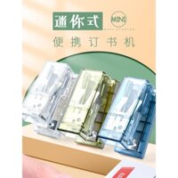 Máy dập ghim mini cho sinh viên, máy dập ghim gia đình di động, máy đóng sách nhỏ dễ thương đa chức năng số 12