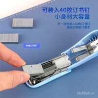 Máy dập ghim mini Deli cho sinh viên, máy dập ghim nhỏ tiện lợi, máy dập ghim thủ công đơn giản cho văn phòng tại nhà, máy dập ghim văn phòng nhỏ, máy dập ghim nhỏ với 12# ghim 24/6