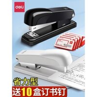 Máy dập ghim văn phòng, máy dập ghim lớn dày, máy dập ghim nhỏ mini, máy dập ghim trung bình cho sinh viên, máy dập ghim đa chức năng tiết kiệm công sức cho đóng gói mang đi, máy dập ghim đặc biệt cho đóng sách dày