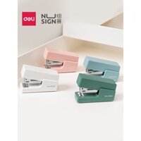 Máy dập ghim văn phòng mini, máy dập ghim nhỏ cho sinh viên, máy dập ghim nhỏ để đóng gói mang đi, máy dập ghim di động nhỏ gọn cho gia đình