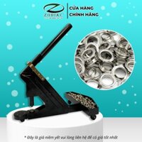 Máy dập khoen bạt, dập khuy bạt, máy đóng khoen bạt, máy đục ore, đóng khoen mắt cáo cầm tay Zodiac