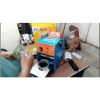 Máy dập miệng ly , máy dán màng cốc