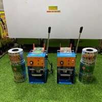 Máy dập miệng ly nhựa – Dán miệng cốc IC
