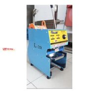 Máy dập nắp cốc 700ml ETON ET-D7 tặng 1 cuộn màng 2400 nhãn chuyên ép dán màng miệng ly nước mía trà sữa trà chanh dập hàn cốc nhựa thủ công giá rẻ bền đẹp cao cấp