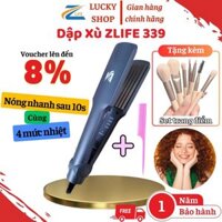 Máy dập phồng chân tóc ZLIFE 339, 4 mức nhiệt, nóng nhanh sau 10 giây, Máy tạo kiểu tóc