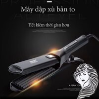 Máy dập xù bấm lafm phồng chân tóc giúp chị em tạo kiểu tóc phồng chuẩn salon, máy điều chỉnh được 5 mức nhiệt khác nhau