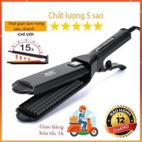 Máy dập xù bấm phồng chân tóc giúp chị em tạo kiểu tóc phồng chuẩn salon, máy điều chỉnh được 5 mức nhiệt khác nhau