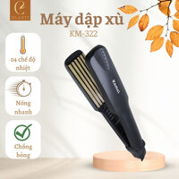 Máy dập xù Kemei KM-322, Máy làm phồng chân tóc 4 chế độ nhiệt giúp chống hư tổn, không gây hại đến tóc, máy dập xù mini