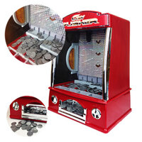 Máy đẩy tiền xu mini tại nhà, máy trò chơi điện nhỏ, máy giải trí, đồ chơi giải trí cho trẻ em