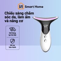 Máy đẩy tinh chất massage ánh sáng màu sắc EMS Ánh sáng xóa nếp nhăn và trẻ hóa làn da giao hàng nhanh tận nơi