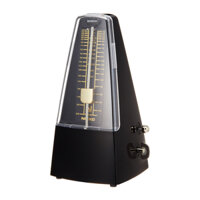 Máy đếm nhịp, Máy tạo nhịp, Metronome - Nikko NK226 (Black) - Đập nhịp cơ học (mechanical), Kèm túi đựng và kẹp bản nhạc