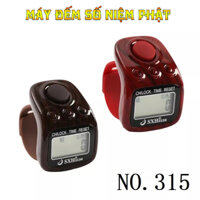 Máy Đếm Số Lần Niệm Phật Đeo Ngón Tay Pin Sạc SXH5136 - Model: 315