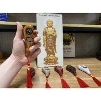 Máy đếm số lần niệm phật,màn hình led,có nút reset,có la bàn