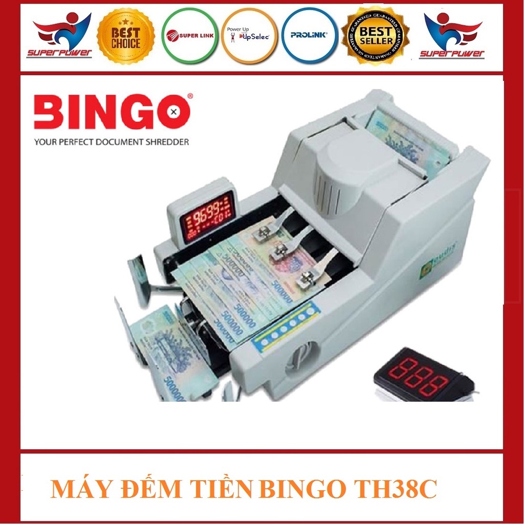 Máy đếm tiền Bingo TH38C