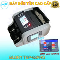 Máy đếm tiền cao cấp Glory TSP 82PRO, nhỏ gọn, siêu bền, bảo hành 24 tháng