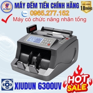 Máy đếm tiền Cashta 6300UV