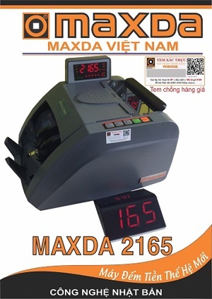 Máy đếm tiền Maxda 2165