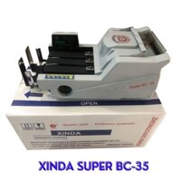 Máy đếm tiền ngân hàng - Xinda Super BC 35, kiểm giả chính xác cao, phát hiện tiền khác loại, nhận biết mệnh giá