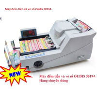 Máy đếm tiền Oudis 3019A NGÔI SAO VIỆT có chức năng đếm vé số, phân biệt được tiền giả bằng tia UV
