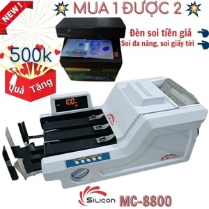 Máy đếm tiền Silicon MC-8800