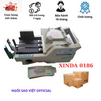 Máy đếm tiền siêu bền XINDA 0186 NGÔI SAO VIET với chức năng đếm số lượng tờ, cộng dồn siêu rẻ