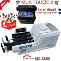 Máy đếm tiền silicon MC-8800 sản phẩm công nghệ mỹ có chức năng phát hiện tiền giả, sóp mới giá ưu đãi cho mọi quý khách