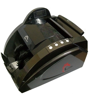 Máy đếm tiền Silicon MC-A31 - mầu B/ W