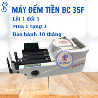 Máy đếm tiền XINDA  BC-35F  phân biệt tiền khác loại và kiểm tra tiền giả chuẩn, đếm được các loại tiền