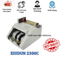 Máy đếm tiền XIUDUN 2300C NGÔI SAO VIỆT máy đếm số lượng tờ siêu bền giá tốt,sale sập sàn