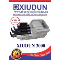 MÁY ĐẾM TIỀN XIUDUN 3000