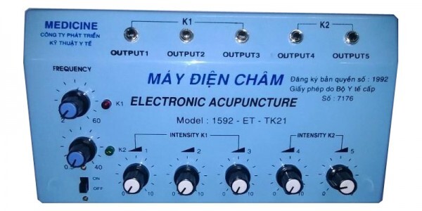 Máy điện châm 5 cọc Electronic Acupuncture 1592-ET-TK21