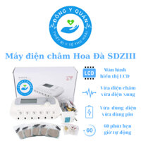 Máy Điện Châm Hoa Đà SDZ III thế hệ mới nhất- Màn hình hiển thị LCD- Sang trọng- thao tác sử dụng dễ dàng- linh hoạt