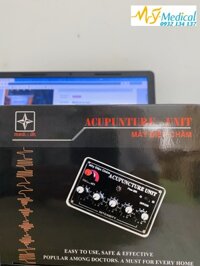 Máy điện châm mini Acupuncture Unit 4 cọc 16 kim