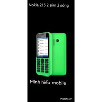 máy điện thoại cục gạch 2 sim nokia 215