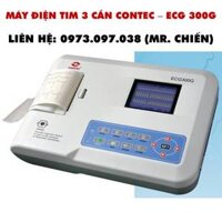 Máy điện tim 3 cần | Máy điện tim 3 cần contec | Ecg 300g