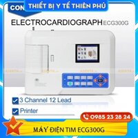 Máy điện tim 3 cần, máy đo điện tim Contec ECG300G, máy đo điện tim cao cấp sử dụng gia đình, phòng khám,bệnh viện