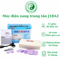 MÁY ĐIỆN XUNG TRUNG TẦN J18A2- 15 phác đồ điều trị bệnh lý- Hiệu quả điều trị cao