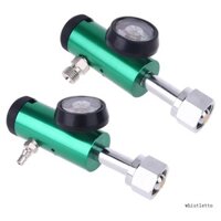Máy điều chỉnh áp suất oxy Whir 3000psi CGA540 Máy đo lưu lượng khí oxy DISS Barb