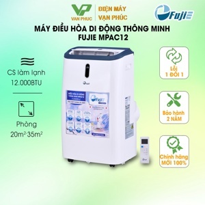 Điều hòa FujiE 12000 BTU 1 chiều MPAC12 gas R-290