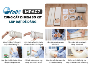 Máy điều hòa di động thông minh FujiE MPAC7