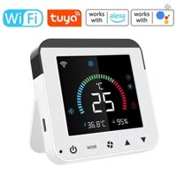 Máy Điều Hòa Thông Minh HGM Màn Hình LCD Kết Nối WiFi Điều Khiển Bằng Ứng Dụng USB Có Đèn Nền Hồng Ngoại Cho Phòng Ngủ