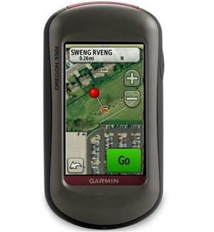 Máy định vị cầm tay GPS Garmin Oregon 550t
