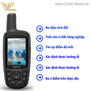 Máy định vị cầm tay GPS Garmin GPSMAP 64SC