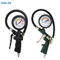 Máy đo áp suất lốp ô tô đa năng Chẩn đoán lốp với súng không khí cho máy nén khí Màn hình kỹ thuật số súng bơm hơi